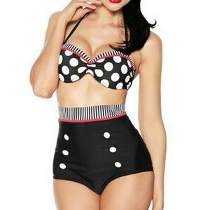 Most Liked Polka Dot Bikini Set